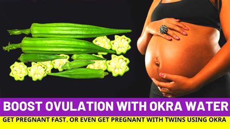okra water for fertility